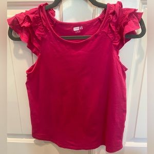 Crazy 8 girls pink top